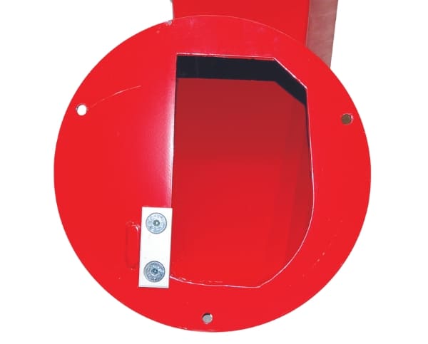 Häcksler - BIO E - Auswechselbare Gegenschneide am Einfülltrichter