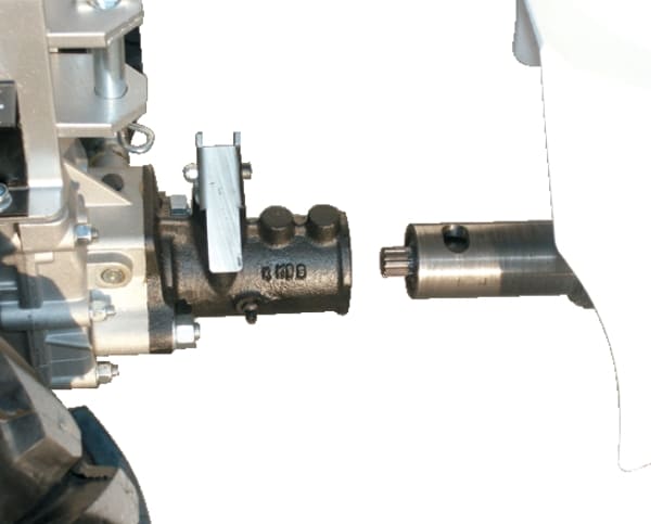 Kombimaschine - KAM 13 S - Schnellkupplung für Anbaugeräte
